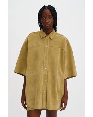 Filippa K Suede Shirt Jacket - Multicolour