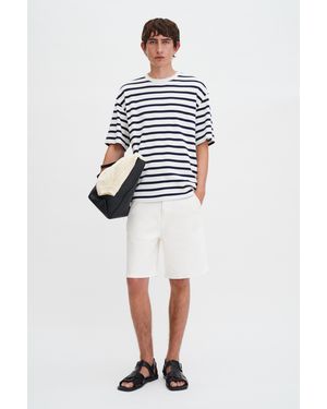 Filippa K Relaxed Work Shorts - White