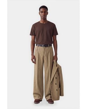 Filippa K Milo Flannel Trousers - Natural