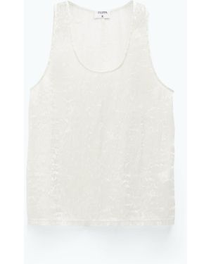 Filippa K Crinkled Tank Top - White