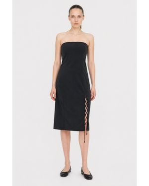 Filippa K Tailored Tube Dress - Blue