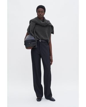 Filippa K Tailored Wool Trousers - Blue
