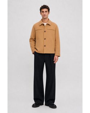 Filippa K Wool Donkey Jacket - Natural