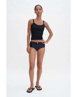 Filippa K Belted Bikini Bottom - Black