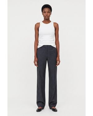 Filippa K Hutton Wool Trousers - Blue
