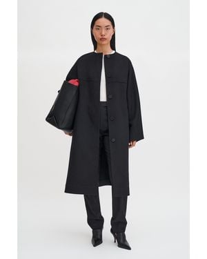 Filippa K Camilla Doublé Coat - Black