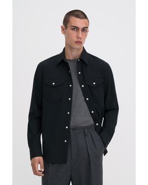 Filippa K Rodeo Shirt - Black