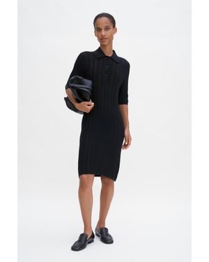 Filippa K Mesh Knit Dress - Black