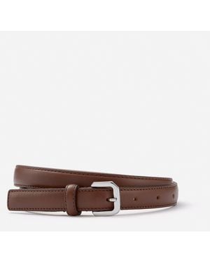 Filippa K Small Buckle Belt - White