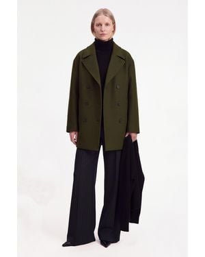 Filippa K Amelia Doublé Peacoat - Black