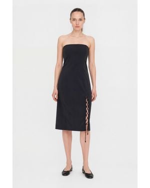 Filippa K Tailored Tube Dress - Blue