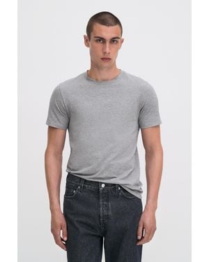 Filippa K Stretch Cotton Tee - Grey
