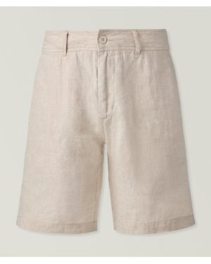 Benson Linen Shorts - Natural