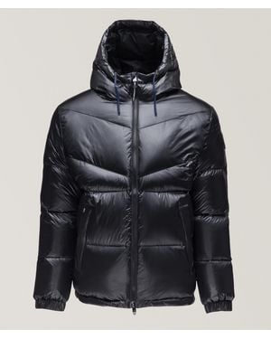 Nobis Dyna Chevron Quilted Down Puffer Jacket - Black