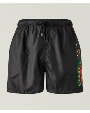 TOOCO Apolcalypto Printed Swim Shorts - Black
