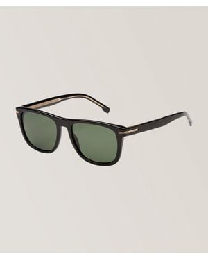 BOSS Rectangular Sunglasses - Black