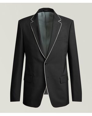 Gucci Contrast Piping Sport Jacket - Black