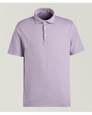 Fedeli Zero Organic Cotton Polo - Purple