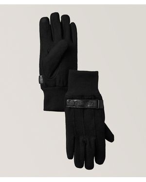 Pajar Adjustable Wool-Blend Gloves - Black
