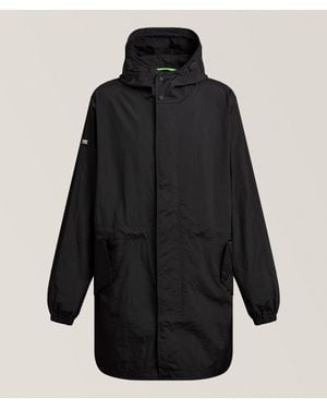Superdry Water-Repellent Lightweight Parka - Black