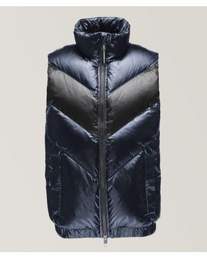 Nobis Kylo Down Chevron Quilted Vest - Blue