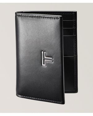 Tumi Turin Compact Leather Cardholder - Black