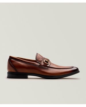Florsheim Zaffiro Moc-Toe Bit Loafers - Brown