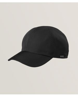 Wigéns Nylon Sport Twill Baseball Cap - Black
