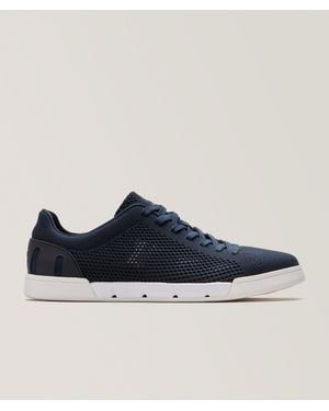Swims Breeze Knit Tennis Sneakers - Blue