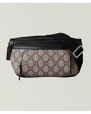 Gucci Supreme Monogram Belt Bag - Black