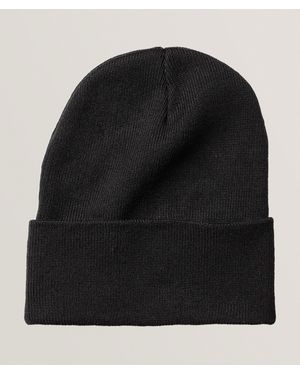 Harry Rosen Cotton Blend Toque Hat - Black