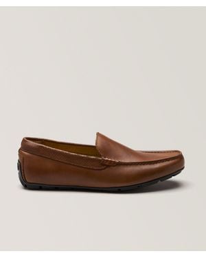 Florsheim Motor Venetian Leather Drivers - Brown