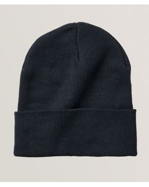Harry Rosen Cotton Blend Toque Hat - Blue