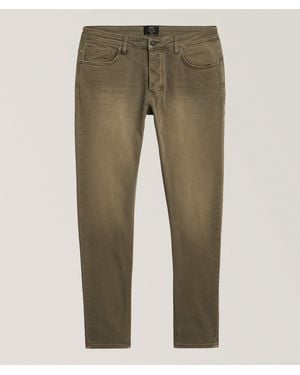 Neuw Lou Slim Straight-Fit Twill Jeans - Natural
