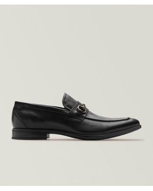 Florsheim Zaffiro Moc-Toe Bit Loafers - Black