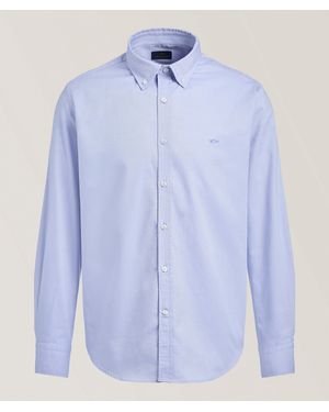 Paul & Shark Oxford Cotton Shirt - Blue