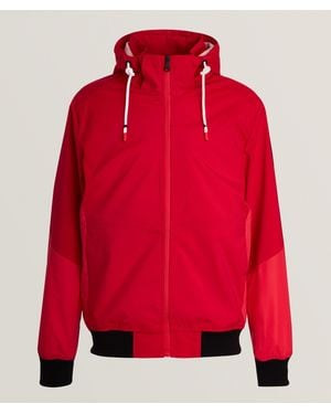 Pajar Rowan Hooded Rain Jacket - Red