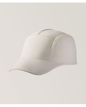 Barbisio Elio Wool-cashmere Felt Baseball Cap - Natural