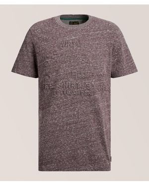 Superdry Vintage Logo Embossed T-Shirt - Brown