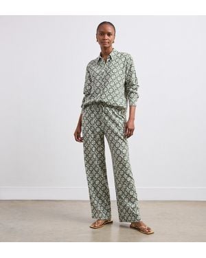 Finery London Millie Linen Blend Shirt - White