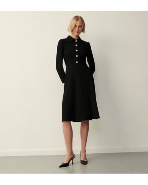 Finery London Lucia Midi Dress - Black