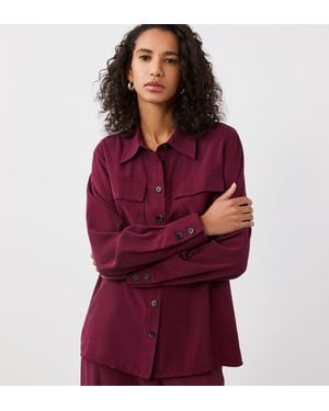 Finery London Nicola Utility Shirt - Red