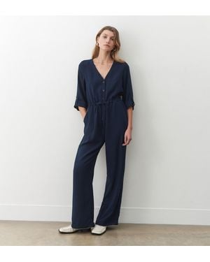 Finery London Annmarie Jumpsuit - Blue