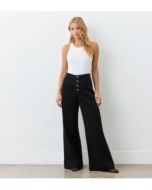 Finery London Tally Denim Jeans - White