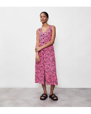 Finery London Basia Midi Dress - Pink