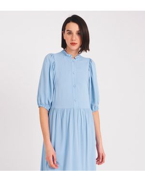 Finery London Kyra Midi Dress - Blue