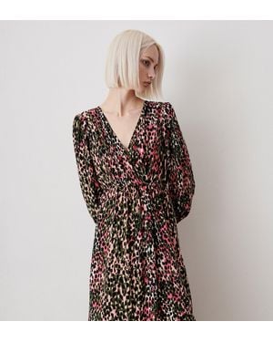 Finery London Suzie Midi Dress - Brown