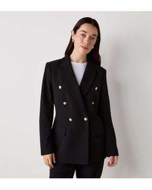 Finery UK Orla Tailored Blazer - Black