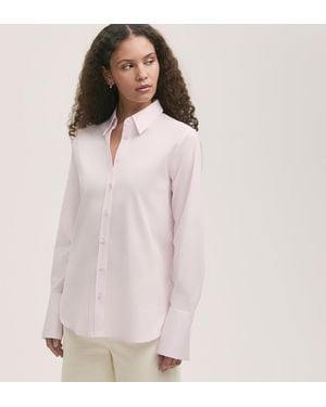 Finery London Dillon Cotton Shirt - Pink
