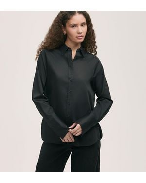 Finery London Dillon Cotton Shirt - Black